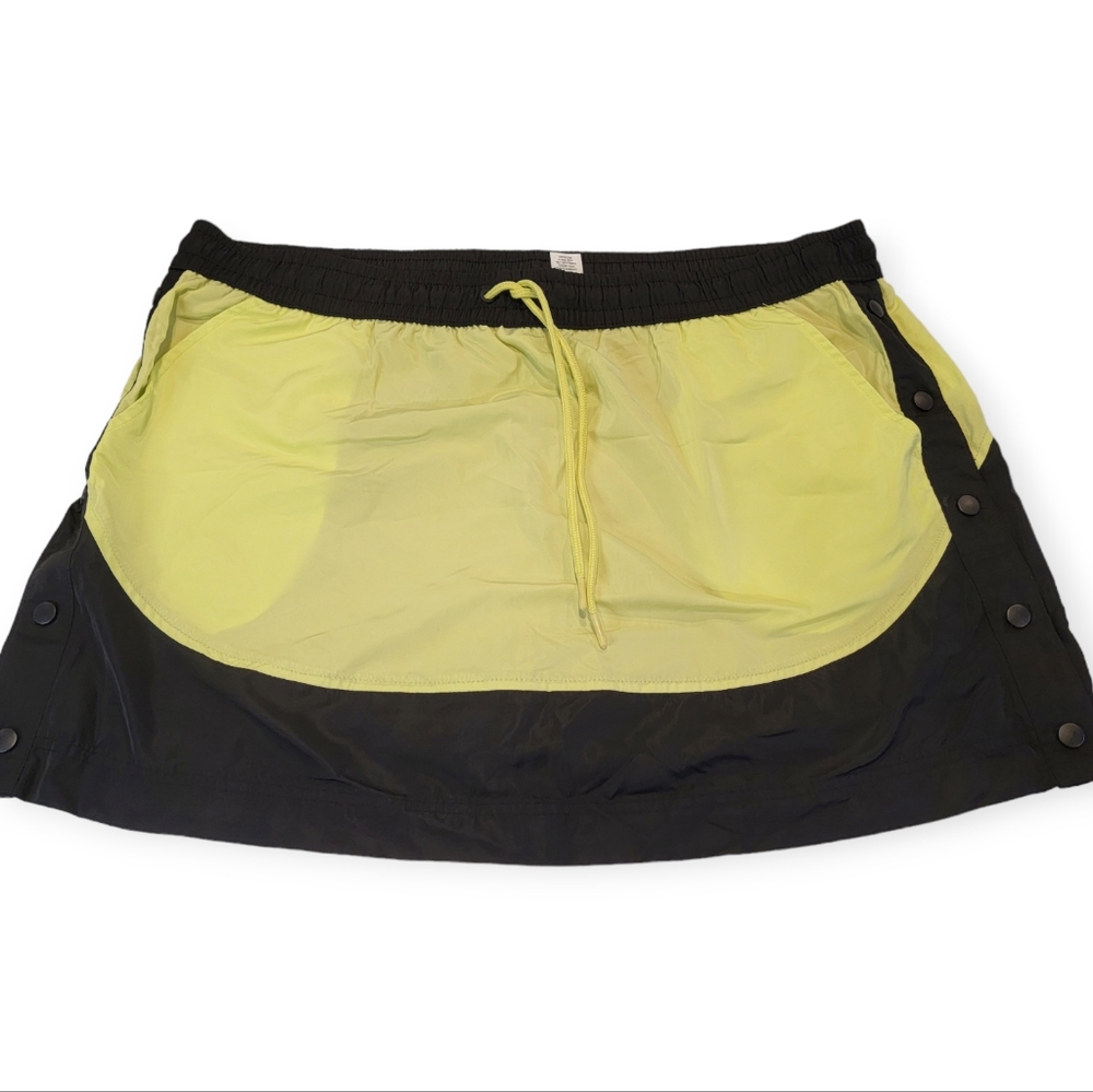 MTA Sport Active Skort Neon Yellow & Black Size 2X